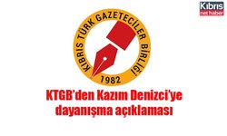 KTGB’den Kazım Denizci’ye dayanışma açıklaması