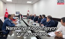 Narenciye Koordinasyon Kurulu toplandı