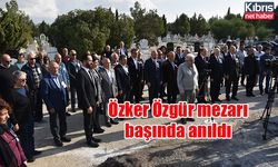 Özker Özgür mezarı başında anıldı