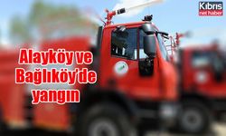 Alayköy ve Bağlıköy’de yangın