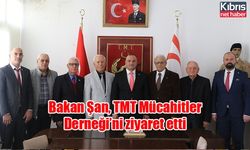 Bakan Şan, TMT Mücahitler Derneği’ni ziyaret etti