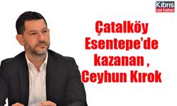 Çatalköy-Esentepe’de kazanan Ceyhun Kırok