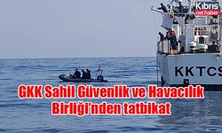 GKK Sahil Güvenlik ve Havacılık Birliği’nden tatbikat