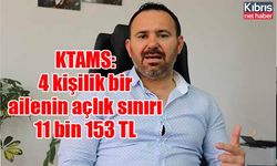 KTAMS: 4 kişilik bir ailenin açlık sınırı 11 bin 153 TL