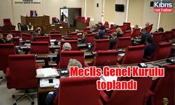 Meclis Genel Kurulu toplandı