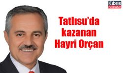 Tatlısu’da kazanan Hayri Orçan