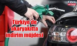 Türkiye'de akaryakıtta indirim müjdesi