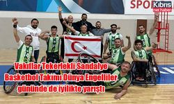 Vakıflar Tekerlekli Sandalye Basketbol Takımı Dünya Engelliler gününde de iyilikte yarıştı