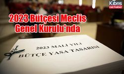 2023 Bütçesi Meclis Genel Kurulu'nda