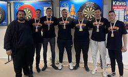 DAÜ erkek darts takımı 6. kez üst üste şampiyon