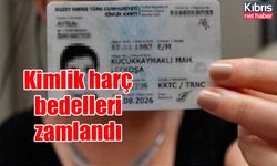 Kimlik harç bedelleri zamlandı