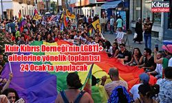 Kuir Kıbrıs Derneği’nin LGBTİ+ ailelerine yönelik toplantısı 24 Ocak’ta yapılacak