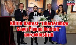 Kültür Dairesi, “Liderlerimize Saygı Piyano Resitali” gerçekleştirdi