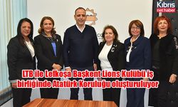 LTB ile Lefkoşa Başkent Lions Kulübü iş birliğinde Atatürk Koruluğu oluşturuluyor