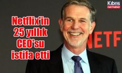 Netflix'in 25 yıllık CEO'su istifa etti