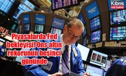 Piyasalarda Fed bekleyişi! Ons altın rekorunun beşinci gününde