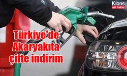 Türkiye'de Akaryakıta çifte indirim