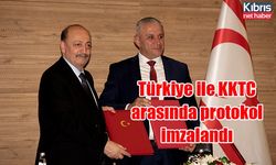 Türkiye ile KKTC arasında protokol imzalandı