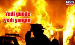 Yedi günde yedi yangın