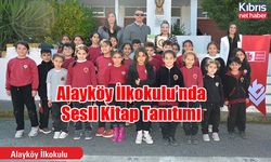 Alayköy İlkokulu’nda Sesli Kitap Tanıtımı