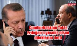 Cumhurbaşkanı Tatar, Erdoğan’a geçmiş olsun dileklerini iletti