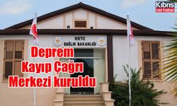 Deprem Kayıp Çağrı Merkezi kuruldu