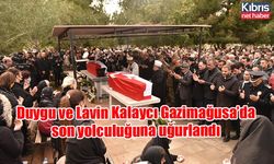 Duygu ve Lavin Kalaycı Gazimağusa’da son yolculuğuna uğurlandı