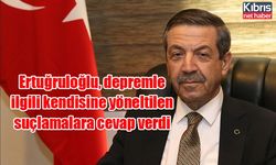 Ertuğruloğlu, depremle ilgili kendisine yöneltilen suçlamalara cevap verdi