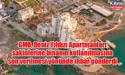 GMB, Deniz Yıldızı Apartmanları sakinlerine binanın kullanılmasına son verilmesi yönünde ihbar gönderdi