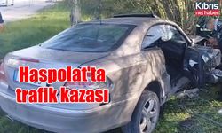 Haspolat'ta trafik kazası