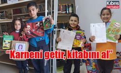 “Karneni getir, kitabını al”