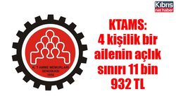 KTAMS: 4 kişilik bir ailenin açlık sınırı 11 bin 932 TL