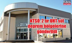 KTSO: 2 tır UHT süt deprem bölgelerine gönderildi