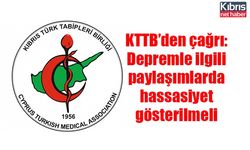 KTTB’den çağrı: Depremle ilgili paylaşımlarda hassasiyet gösterilmeli