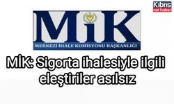 MİK, "Sigorta ihalesiyle ilgili eleştiriler asılsız"