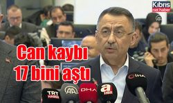 Oktay: Depremlerde 17 bin 674 kişi hayatını kaybetti