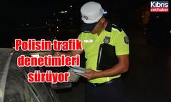 Polisin trafik denetimleri sürüyor