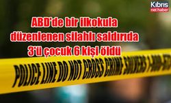 ABD'de bir ilkokula düzenlenen silahlı saldırıda 3'ü çocuk 6 kişi öldü