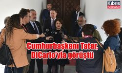 Cumhurbaşkanı Tatar, DiCarlo’yla görüştü