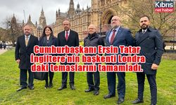 Cumhurbaşkanı Tatar Londra temaslarını tamamladı