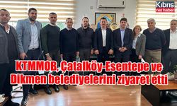 KTMMOB, Çatalköy-Esentepe ve Dikmen belediyelerini ziyaret etti