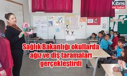 Sağlık Bakanlığı okullarda ağız ve diş taramaları gerçekleştirdi