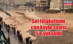 Sel felaketinde can kaybı sayısı 5'e yükseldi