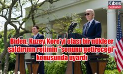 Biden, Kuzey Kore'yi olası bir nükleer saldırının rejimin "sonunu getireceği" konusunda uyardı