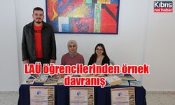 LAÜ öğrencilerinden örnek davranış