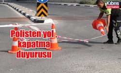 Polisten yol kapatma duyurusu