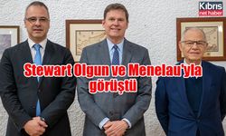 Stewart Olgun ve Menelau'yla görüştü