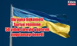 Ukrayna hükümeti, Suriye rejimine 50 yıllık süreyle yaptırım uygulamayı önerdi