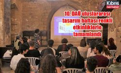 10. DAÜ uluslararası tasarım haftası renkli etkinliklerle tamamlandı