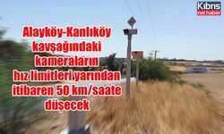 Alayköy-Kanlıköy kavşağındaki kameraların hız limitleri yarından itibaren 50 km/saate düşecek